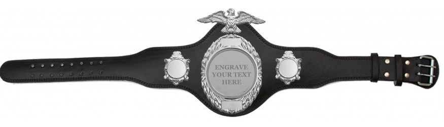 CHAMPIONSHIP BELT - PLT288/S/ENGRAVE - AVAILABLE IN 4 COLOURS